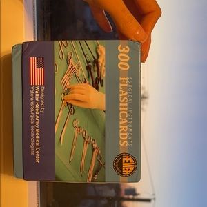 Surgical instruments flash cards